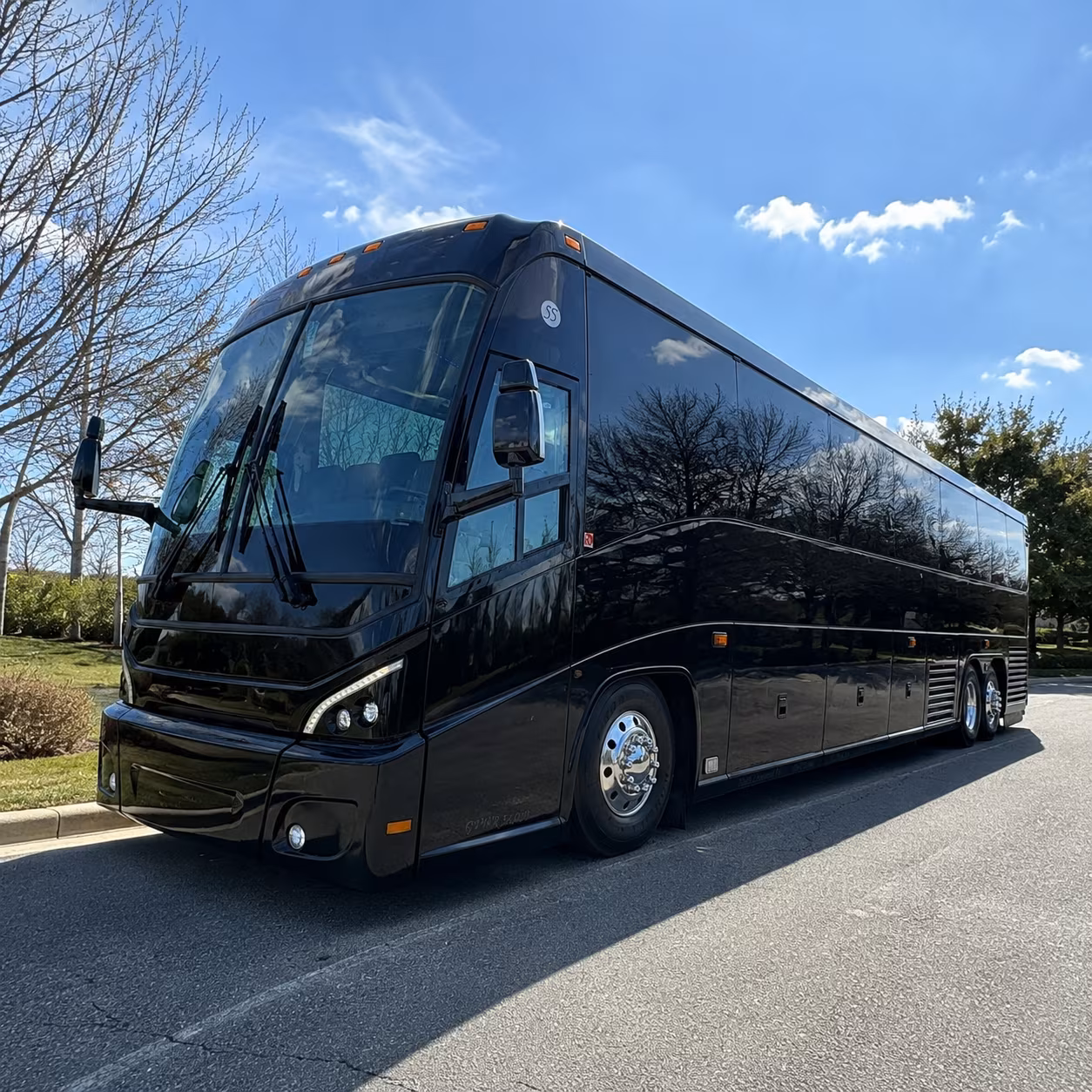 charter bus rentals for alabama national guard movements and training events