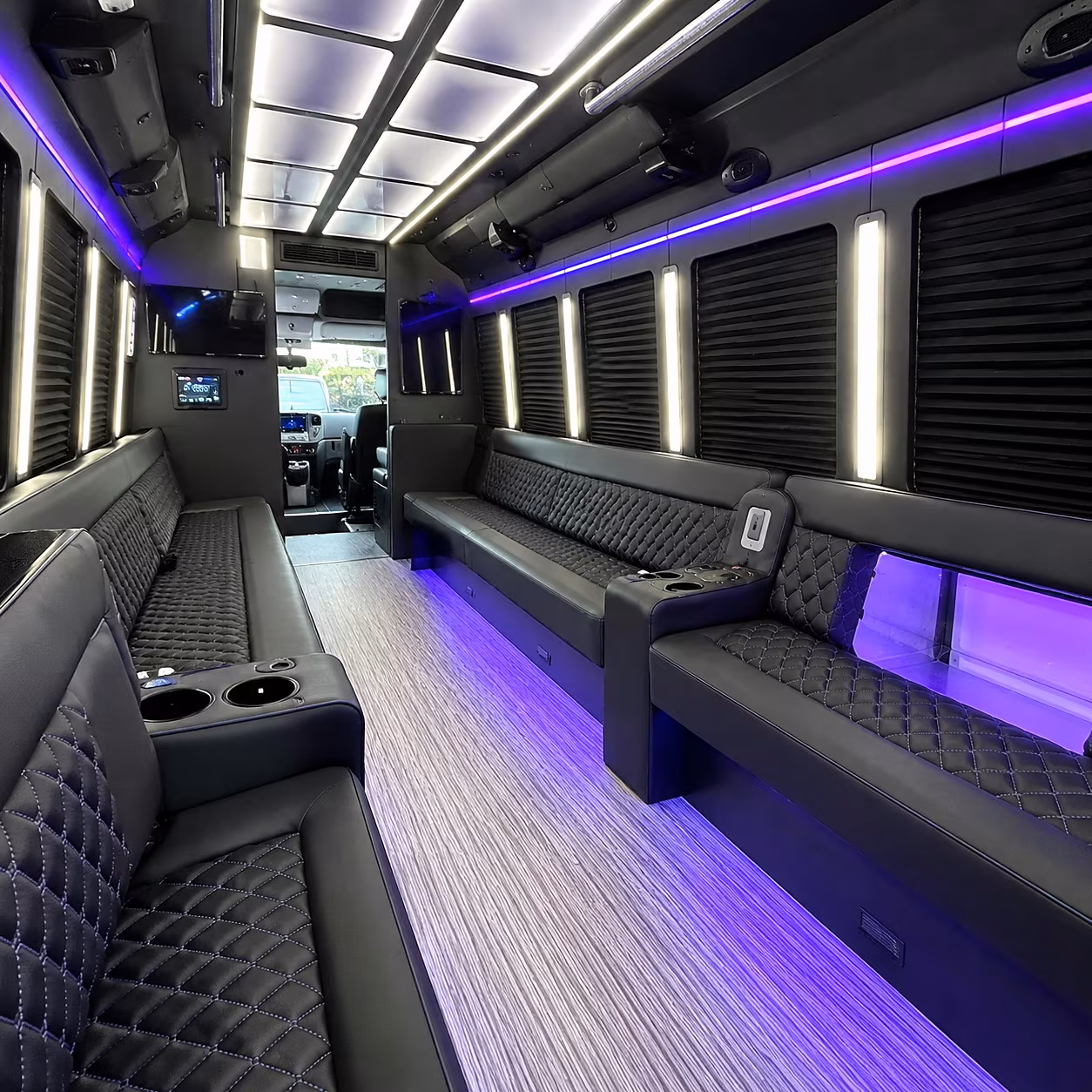 tuscaloosa party bus rentals inside